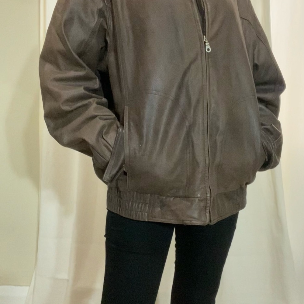 Brown Leather Jacket